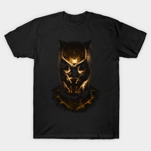 Black Panther Neon Style T-Shirt